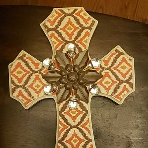 Wooden Cross wall decor